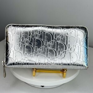 Vintage Dior Embossed Monogram Purse